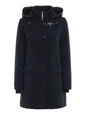 FAY: cappotti trench - Trench imbottito con cappuccio