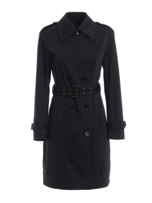 FAY: Gabardinas - Gabardina - Azul Oscuro