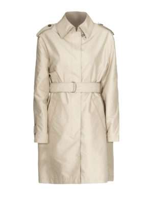 FAY: cappotti trench - Trench in tessuto tecnico stretch