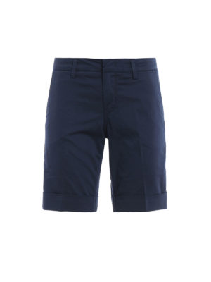 FAY: pantaloni shorts - Shorts Ambra blu