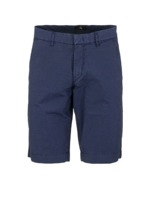 FAY: Trousers Shorts - Stretch cotton Bermuda shorts