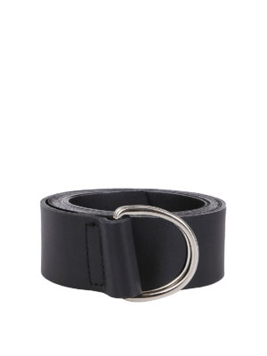 FEDERICA TOSI: belts - D-ring buckled leather belt