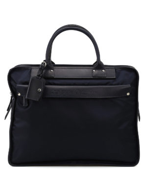 FELISI: borse da ufficio - Valigetta ventiquattr'ore nylon e pelle blu