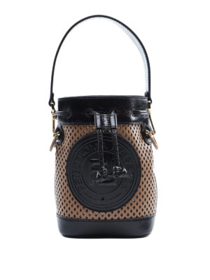 FENDI: Bucket bags - Mon Tresor mini bucket bag