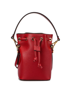 FENDI: Secchielli - Secchiello Mon Tresor Mini rosso