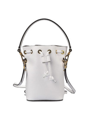 FENDI: Secchielli - Secchiello Mon Tresor Mini bianco