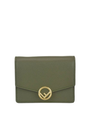 FENDI: cross body bags - F is Fendi leather mini bag