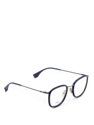 Fendi: glasses - Slender frame eyeglasses