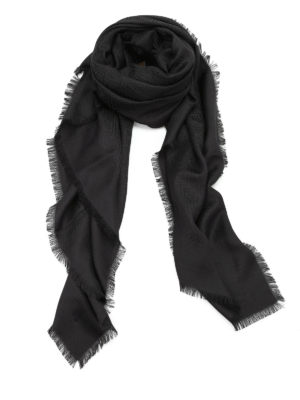 FENDI: Stole & Scialli - Scialle logo fendi