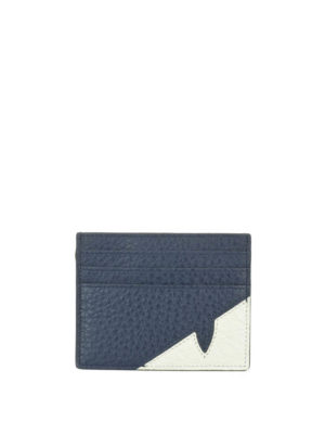 FENDI: wallets & purses - Bag Bugs eyes leather cardholder