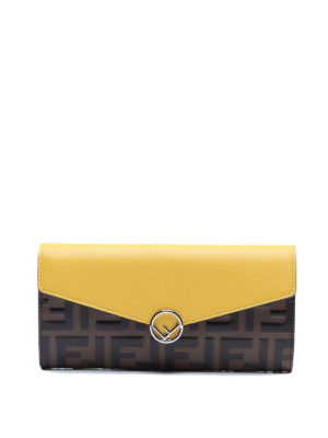 FENDI: wallets & purses - Leather continental wallet