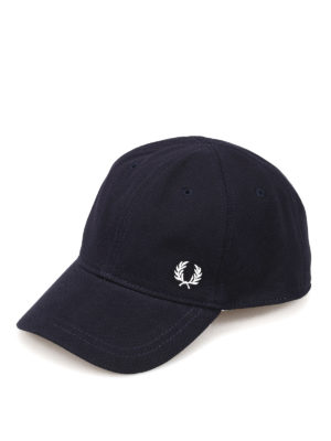 FRED PERRY: cappelli - Cappellino in piqué con ricamo logo