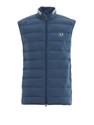 FRED PERRY: padded jackets - Quilted padded vest