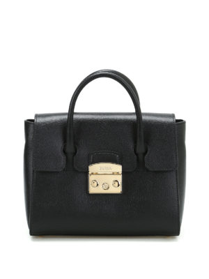 FURLA: bauletti - Bauletto Metropolis in pelle