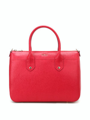 FURLA: bauletti - Bauletto in pelle Mediterranea M
