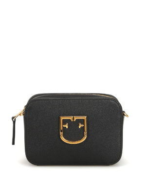 FURLA: borse a tracolla - Borsa a tracolla Brava mini nera