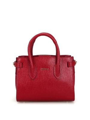 FURLA: borse a tracolla - Borsa a tracolla Pin Mini stile shopper