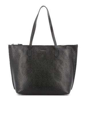 FURLA: totes bags - Luce black large tote