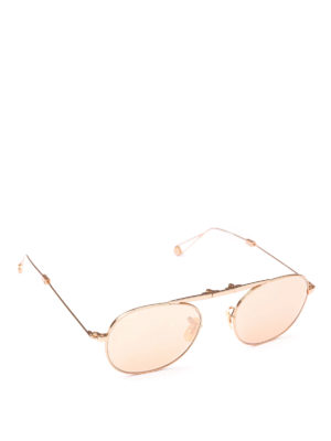 GARRETT LEIGHT: occhiali da sole - Occhiali da sole Van Buren Sun ripiegabili