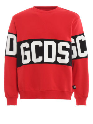 GCDS: Felpe e maglie - Felpa con stampa logo