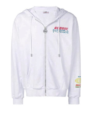 GCDS: Sudaderas y suéteres - Sudadera - Blanco