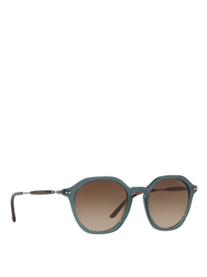 GIORGIO ARMANI: sunglasses - Green pantos sunglasses