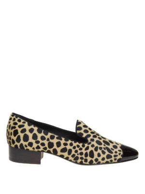 GIUSEPPE ZANOTTI: court shoes - Animal print calf hair court shoes