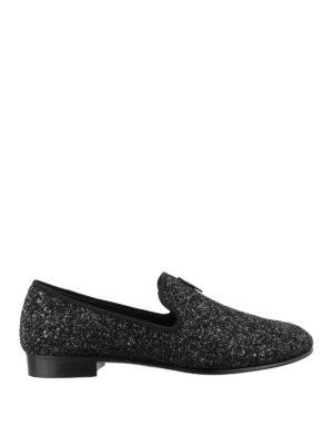 GIUSEPPE ZANOTTI: Mocassini e slippers - Mocassini glitterati