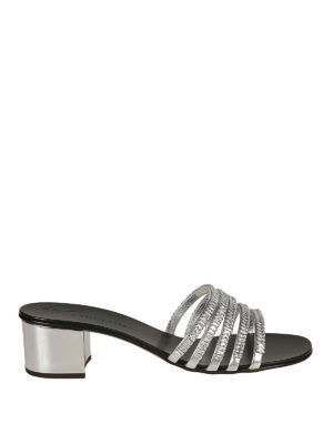 GIUSEPPE ZANOTTI: sandals - Paula jewel sandals
