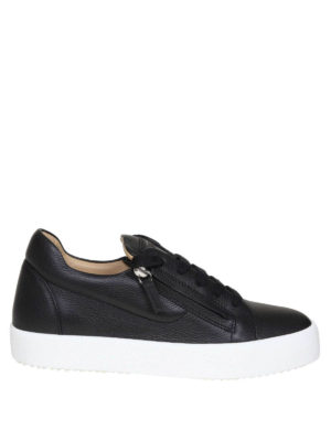 GIUSEPPE ZANOTTI: trainers - Addy leather sneakers