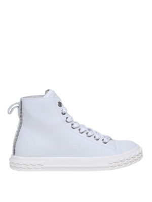 GIUSEPPE ZANOTTI: sneakers - Sneaker alte Blabber in pelle