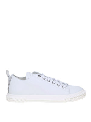 GIUSEPPE ZANOTTI: sneakers - Sneakers Blabber in pelle