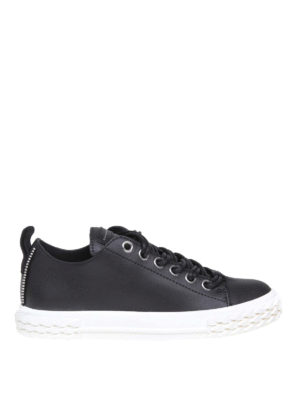 GIUSEPPE ZANOTTI: sneakers - Sneaker Blabber in pelle