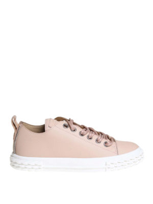 GIUSEPPE ZANOTTI: sneakers - Sneaker Blabber in pelle