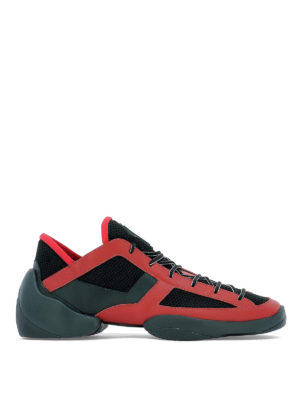 GIUSEPPE ZANOTTI: sneakers - Sneaker Lightjump in pelle e retina