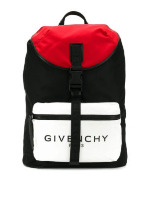 GIVENCHY: zaini - Zaino Light 3 colour block con logo