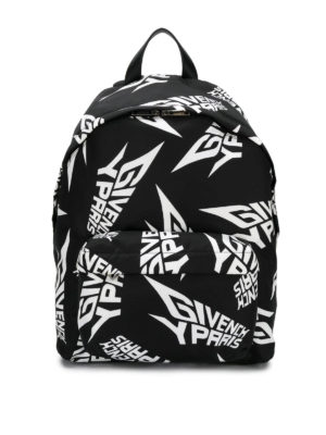 GIVENCHY: zaini - Zaino Urban con stampa logo all over