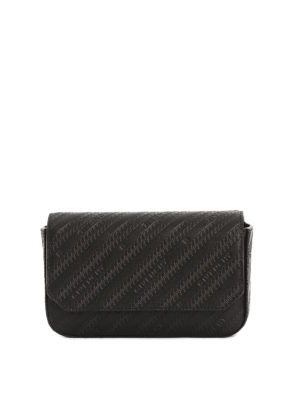 GIVENCHY: belt bags - Bond embossed leather belt bag
