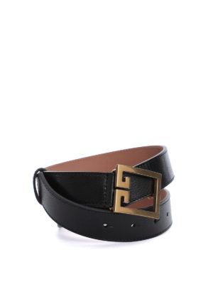 GIVENCHY: Cinturones - Cinturón - Negro