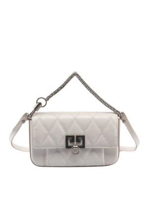 GIVENCHY: Secchielli - Borsetta Pocket mini in pelle trapuntata
