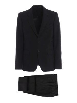 GIVENCHY: completi da cerimonia - Abito in tecno lana effetto gessato