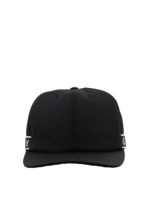 GIVENCHY: cappelli - Cappellino da baseball Givenchy bande logo