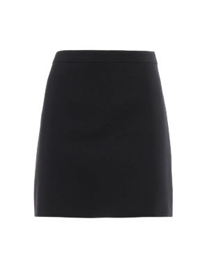 GIVENCHY: mini skirts - Wool drill mini skirt
