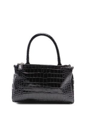 GIVENCHY: shoulder bags - Pandora python effect leather small bag
