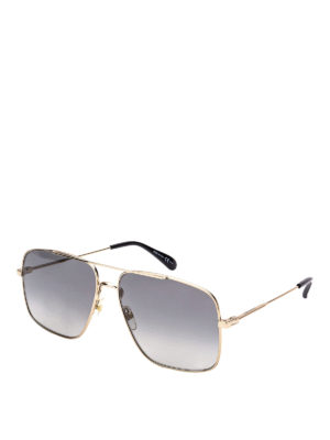 GIVENCHY: sunglasses - Aviator titanium sunglasses