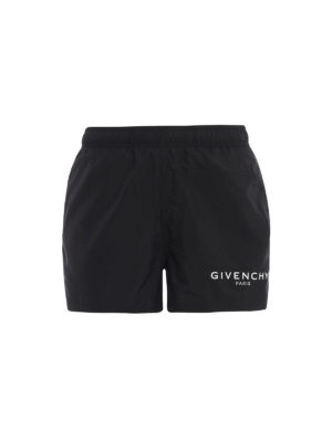 GIVENCHY: Costumi piscina e boxer - Boxer da mare in tessuto tecnico