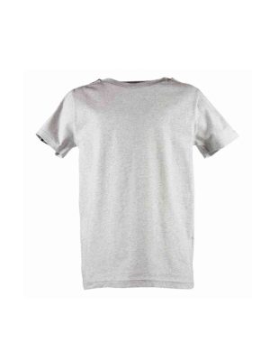GIVENCHY: t-shirts - Branded T-shirt in melange grey