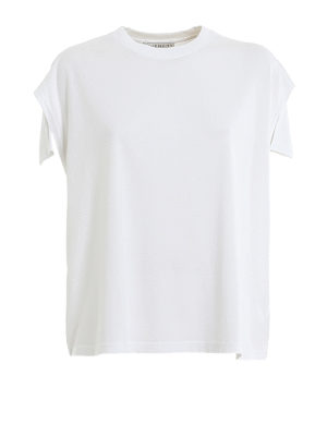 GIVENCHY: t-shirts - Cut-out sleeves T-shirt