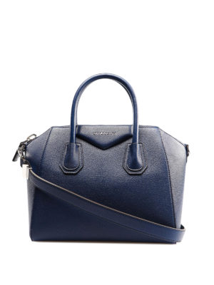 GIVENCHY: shopper - Borsa a mano Antigona blu piccola