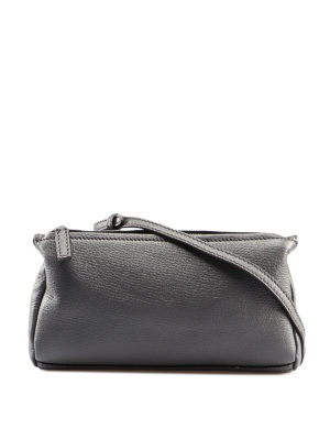 GIVENCHY: shopper - Borsa Pandora piccola in pelle fiore